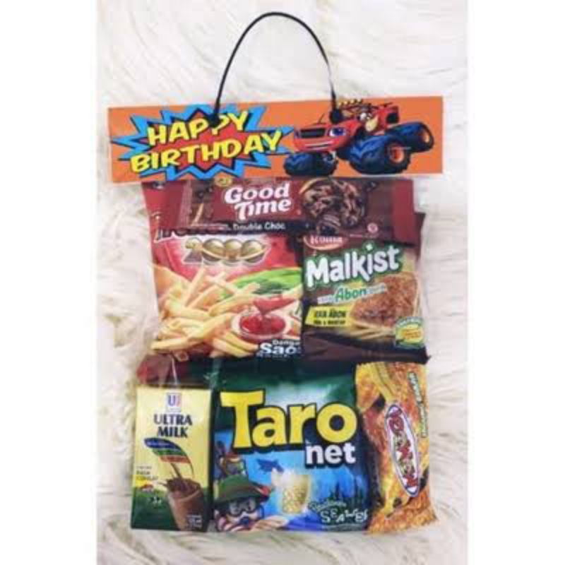 

BINGKISAN SNACK ULANG TAHUN ANAK / PARCEL SNACK ULTAH