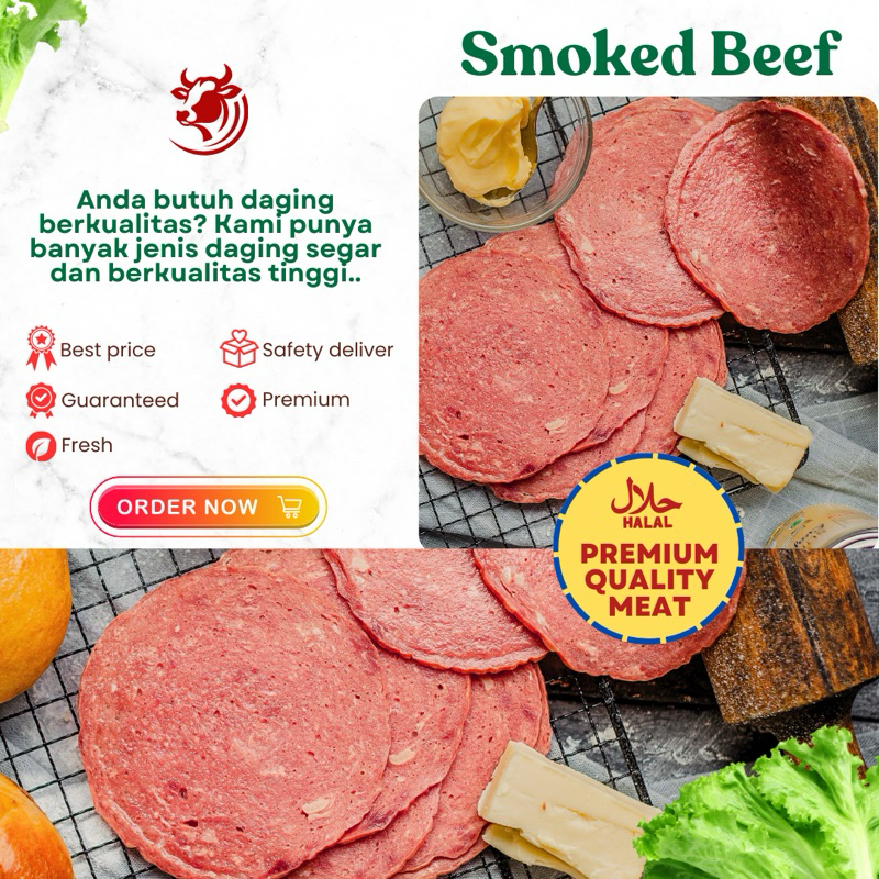 

Daging Sapi Smoked Beef Premium 500gr