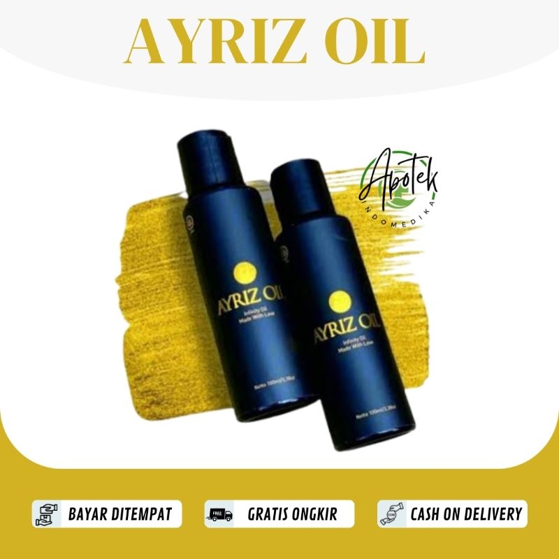 PROMO PAKET 1 PCS AYRIZ OIL MINYAK TERAPI HERBAL - AYRIZ OIL 100ML