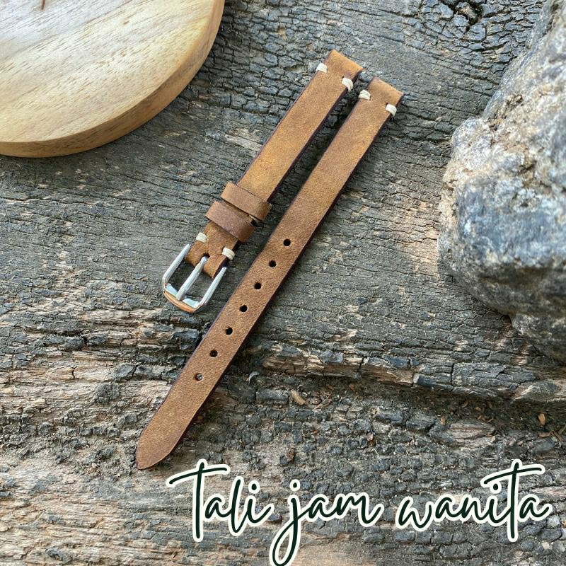 Tali Jam Tangan wanita Kulit Asli Garansi 1 Tahun