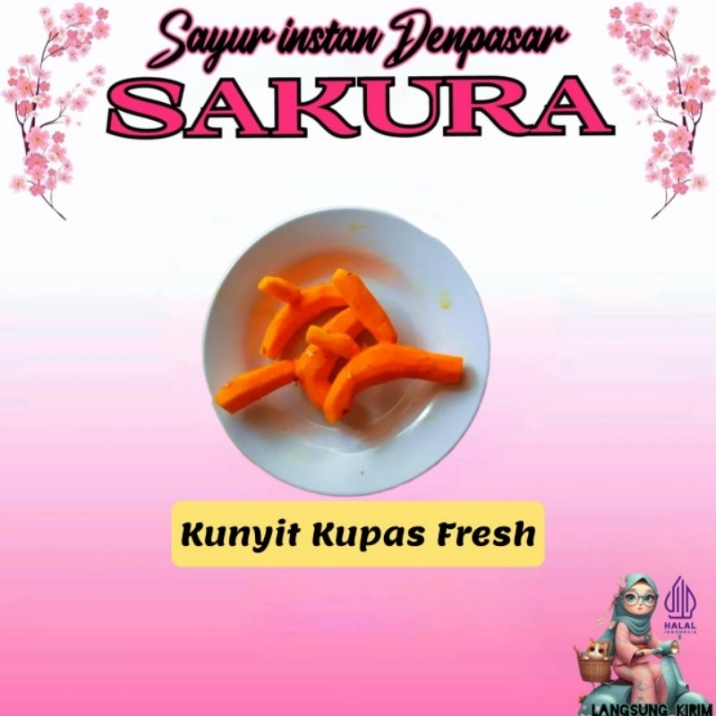 

Kunyit kupas Fresh _ Sakura