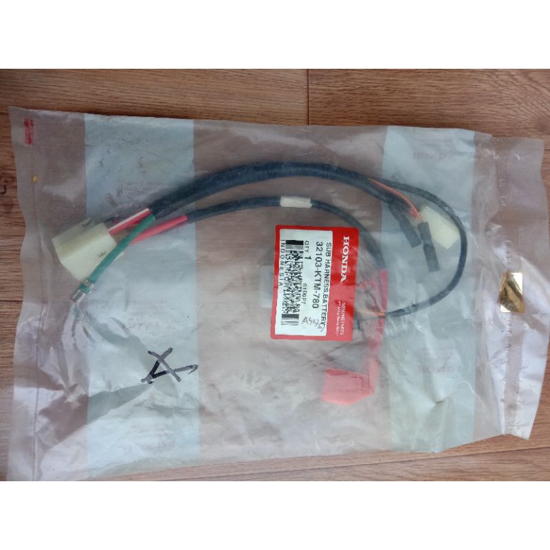 kabel aki kabel masa aki kabel body bagian aki sub harness battery 32103-KTM-780 Honda Supra 125 sup