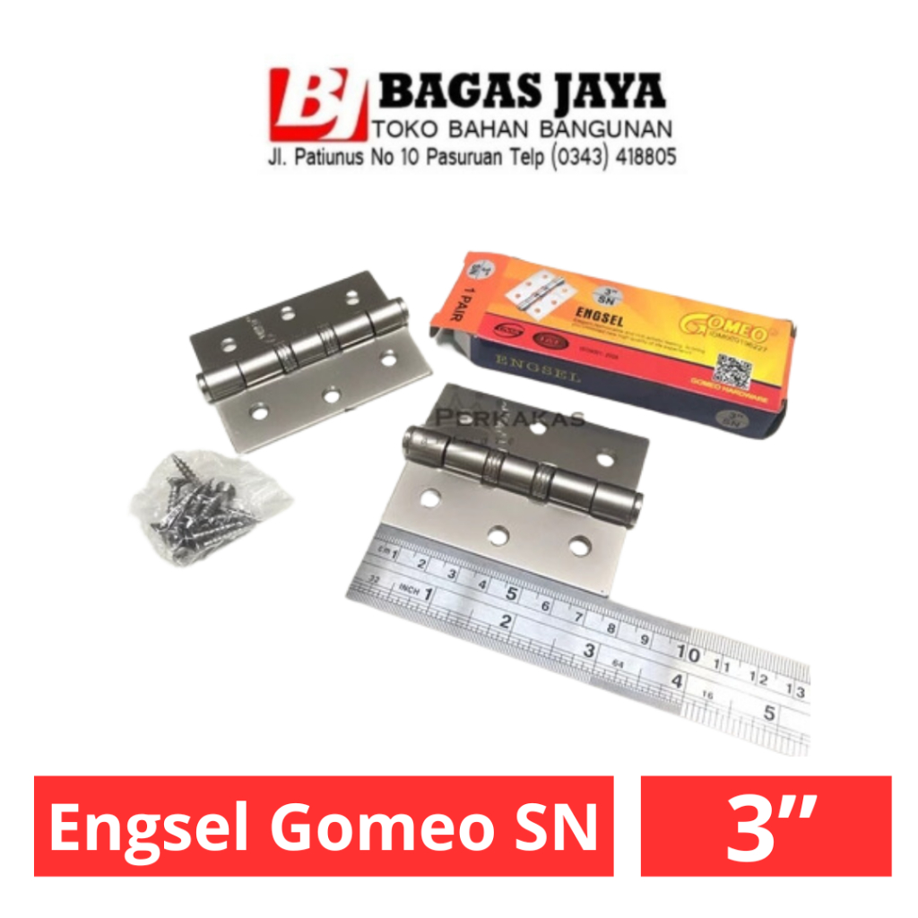Engsel Pintu / Engsel Jendela TEBAL GOMEO 3 , 4 , 5 inch