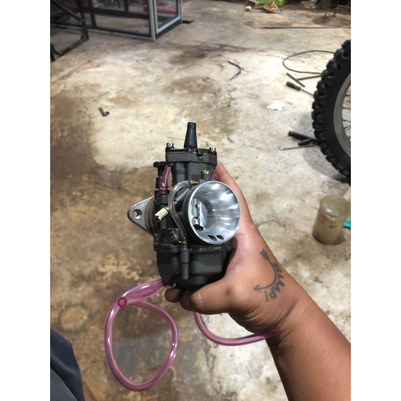 karburator PWK 32-34mm set manifold SR400/500 & XS650.