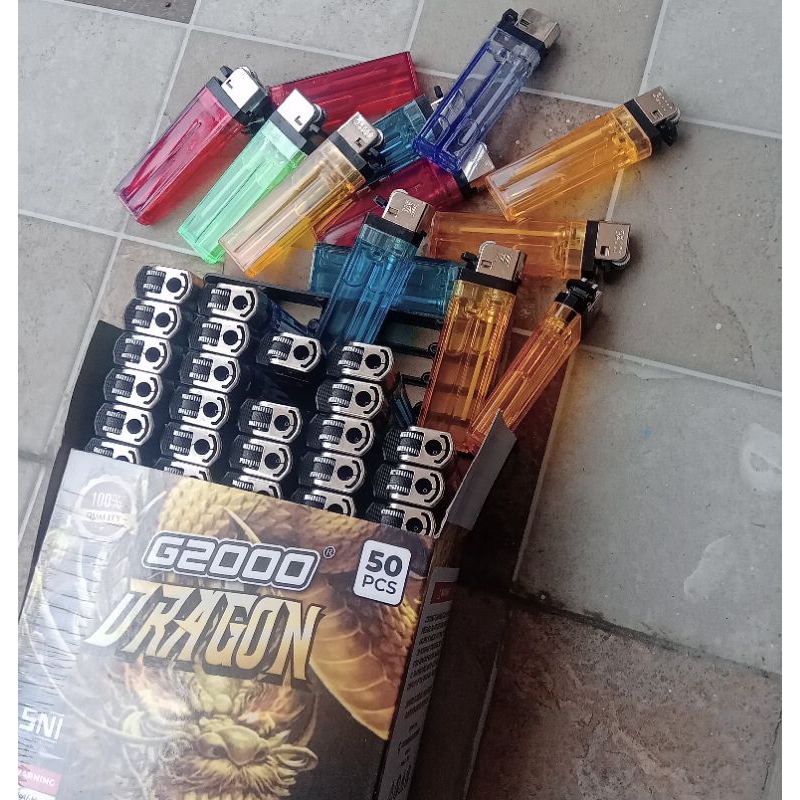 korek api gas korek api 1 box 50 pcs