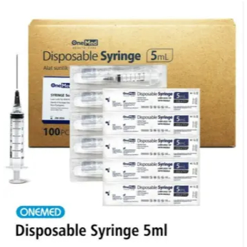 Spuit 5 cc Onemed