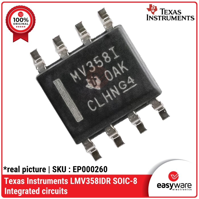 IC LMV358 SMD IC OP AMP ORIGINAL LMV358IDR LMV 358 SOIC-8 IC OPERATIONAL AMPLIFIER SINGLE CHANNEL