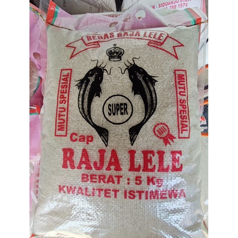 

Beras Raja Lele 5kg - Mutu Spesial, Kualitas Istimewa, Asli dari Petani