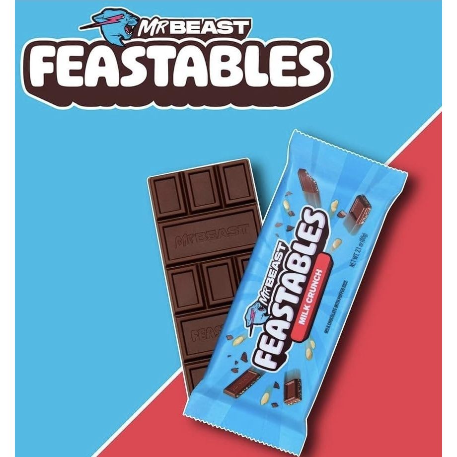 

Feastables MrBeast Milk Crunch Bar 35Gr 35 Gr