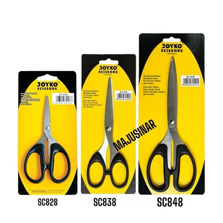 

Gunting Scissors Joyko SC-828, 838, 848 - Besar, Kecil, Tanggung