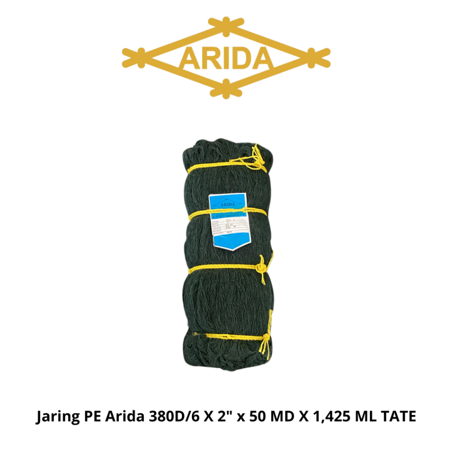 Jaring PE Arida 380D/6 X 2" x 50 MD X 70 METER TATE