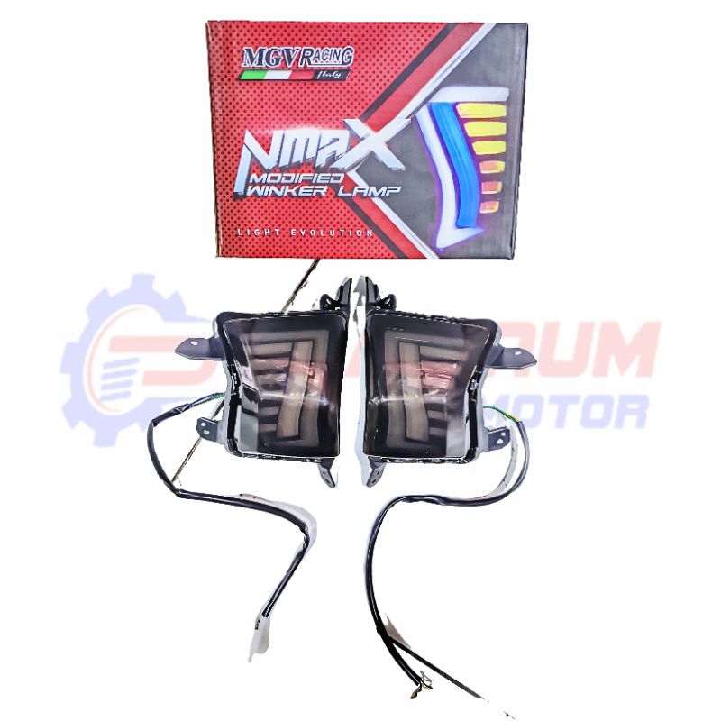 lampu sen running ,depan YAMAHA NMAX OLD 2018 MGV RACING ORIGINAL