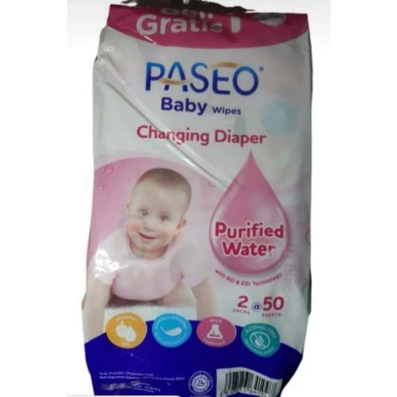 Tissue paseo basah / tissue basah paseo