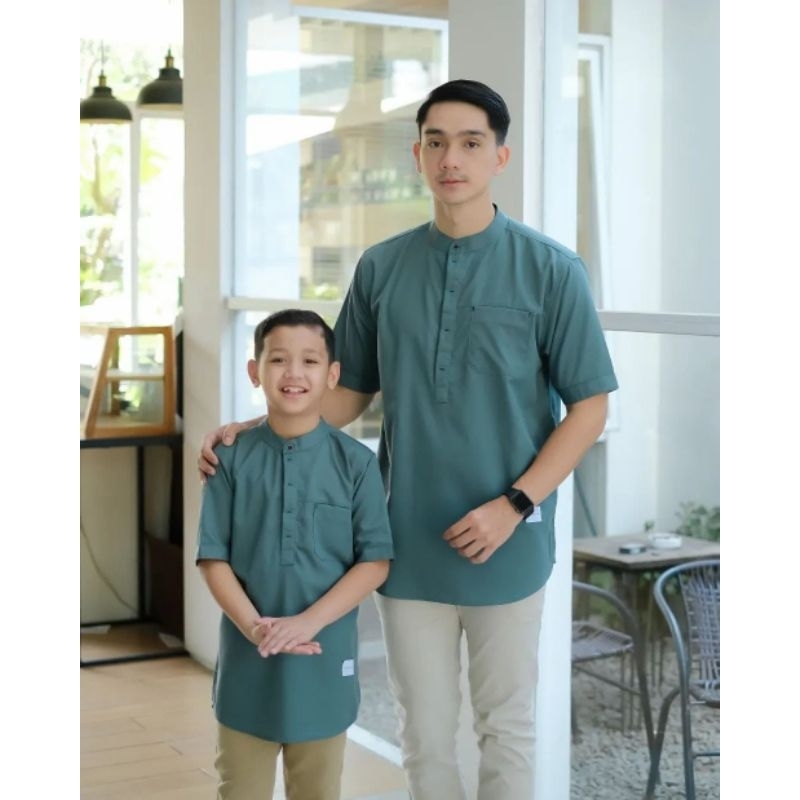 Baju Koko Pria Putih Lengan Pendek Baju Koko Pria Putih Anak  Lengan Pendek