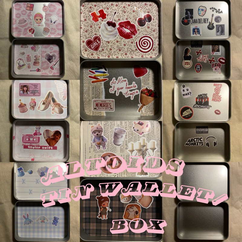ALTOIDS TIN WALLET/BOX𓂃 ࣪˖ ⊹*
