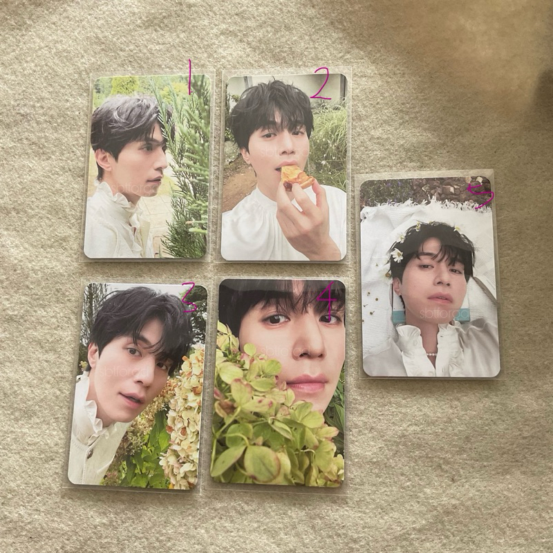 Lee DongWook Dong Wook Photocard Pc String Bag Official MD Merchandise