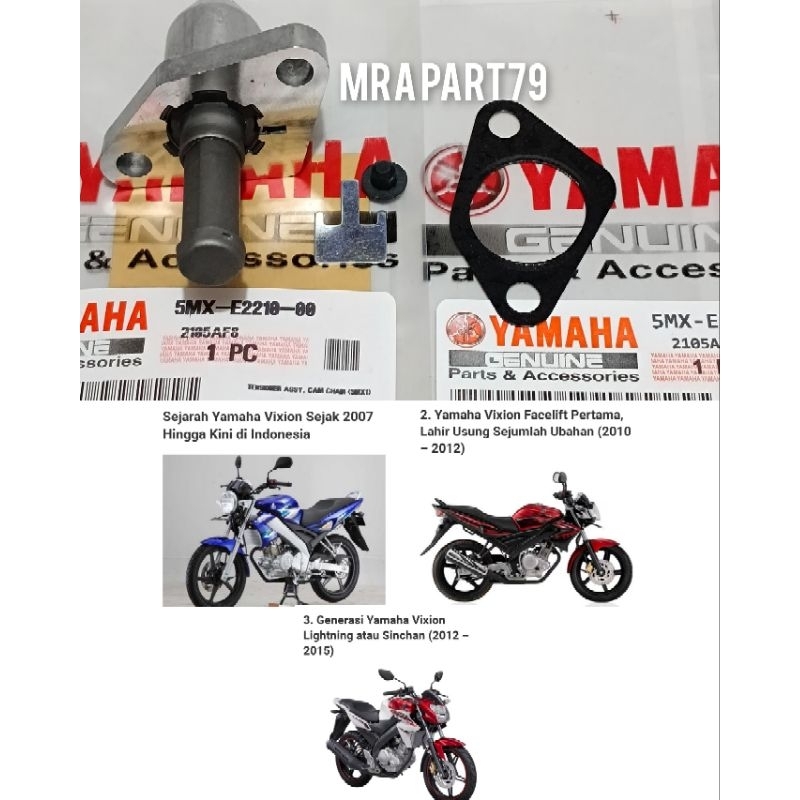 Tonjokan keteng 1PA+Paking tonjokan 5MX Vixion old Vixion New NVL th (2007-2015) ORI lokal
