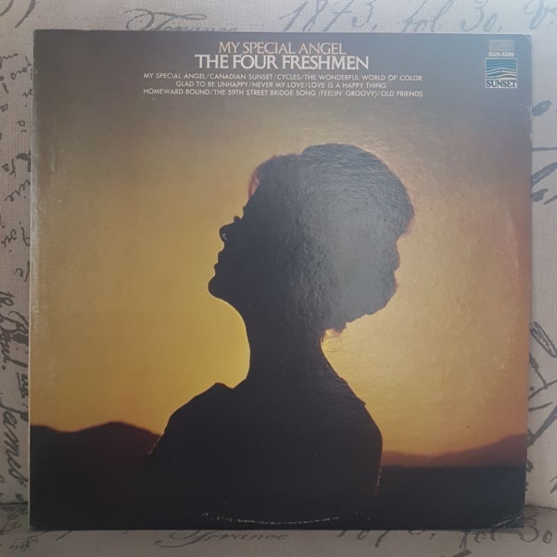 Vinyl Piringan Hitam 12 inch The Four Freshmen - My Special Angel