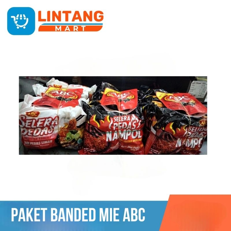 

✨️LINTANGMART✨️ PAKET BANDED MIE ABC