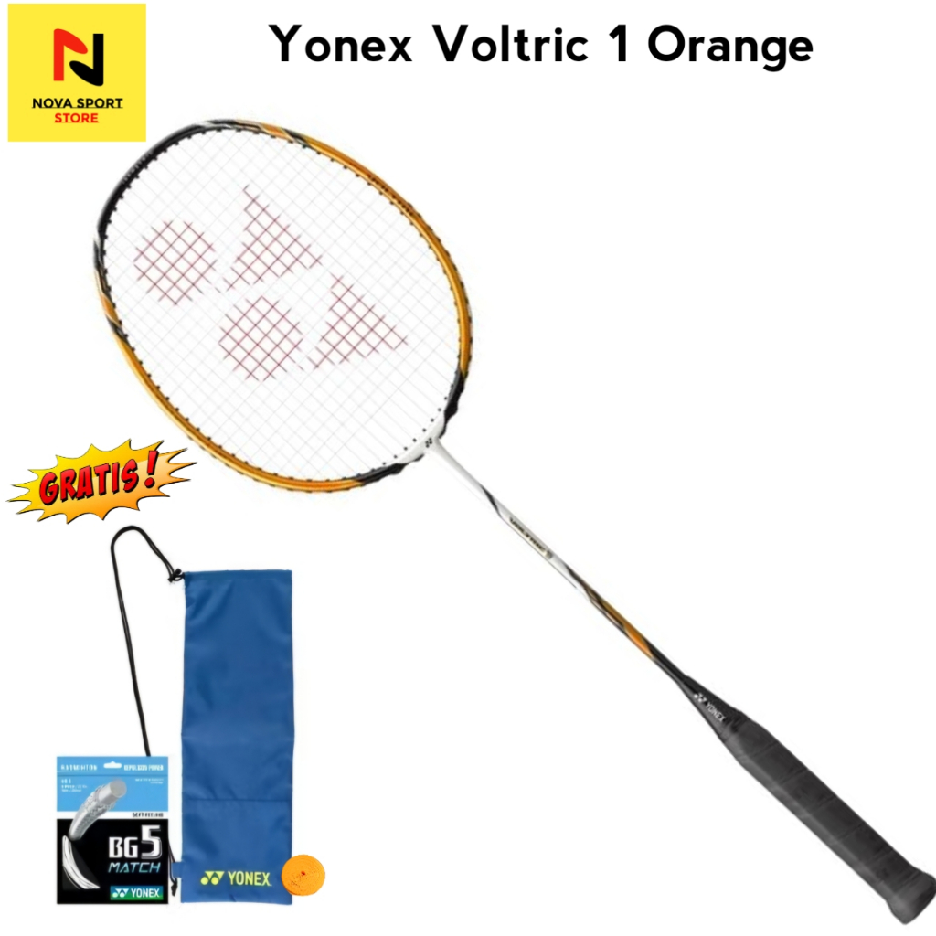 Yonex Raket Badminton Voltric 1 Orange