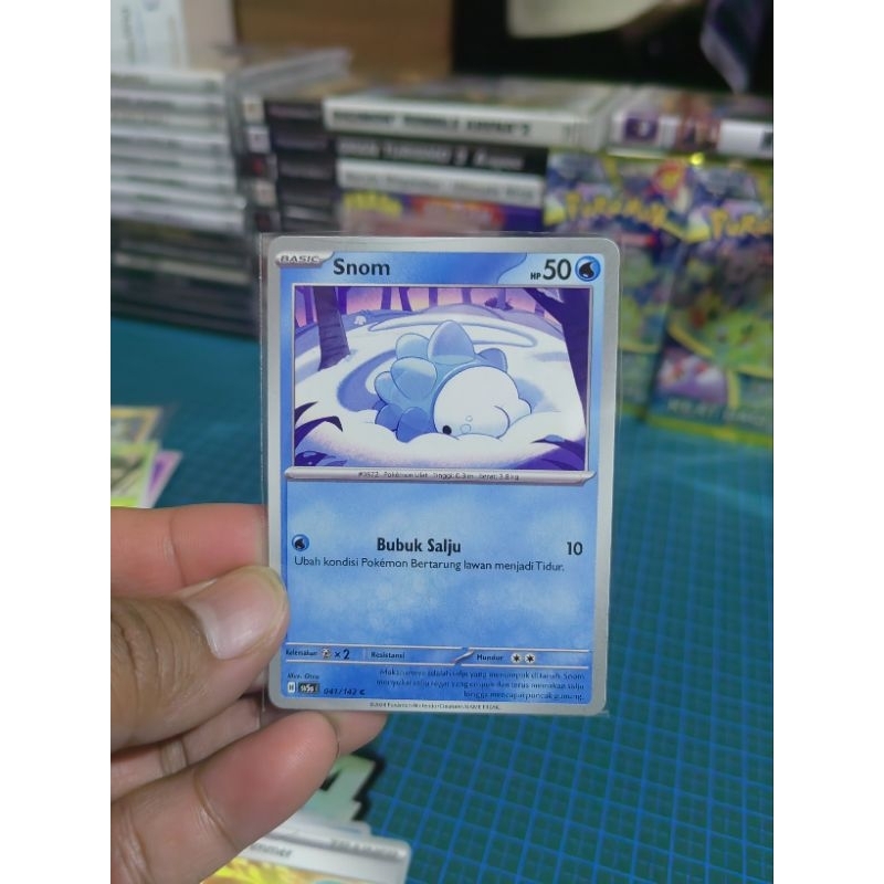 Kartu Pokemon Snom Original TCG