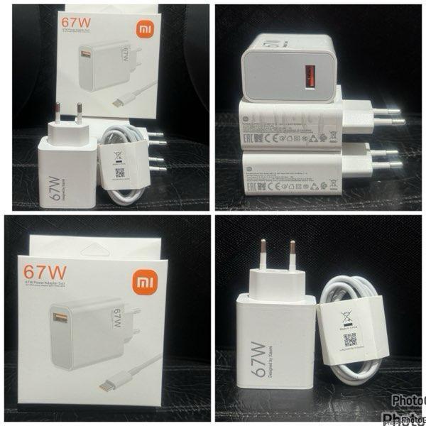 Charger Xiaomi 67W Type c turbo redmi note 9 pro / note 10 pro / note 10S / adaptor charger xiaomi