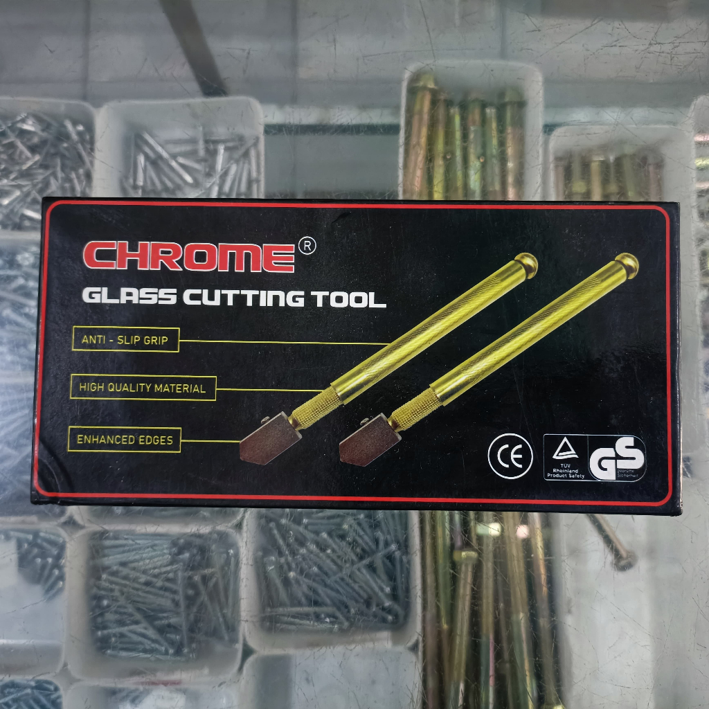 

Alat Pemotong Kaca Manual Pisau Cutter Kater Cuter Glass Cutting Tool