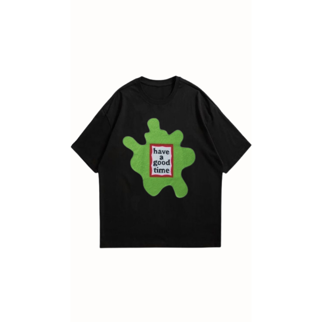 tshirt have a good time green unisex