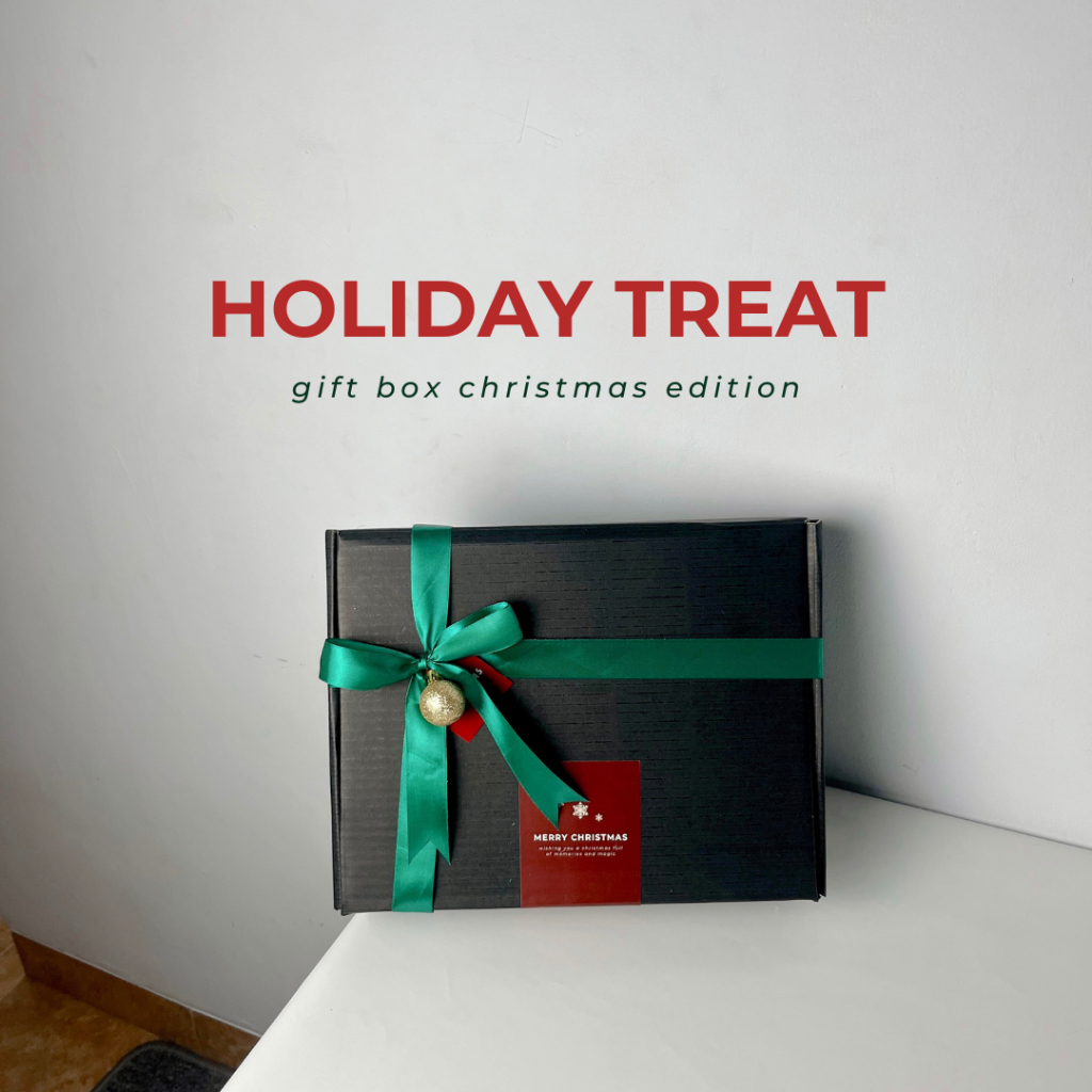 

PACKINGIN BALI - GIFT BOX FULL BLACK CHRISTMAS | BOX HADIAH FULL HITAM NATAL | KOTAK HADIAH HITAM COGGURATED DIE CUT CHRISTMAS