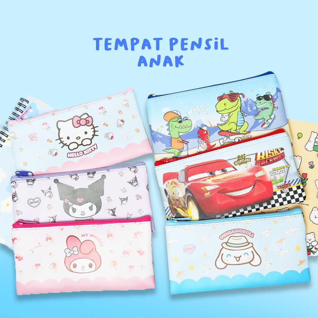 

TnT Tempat Pensil Karakter Lucu / Pencil Bag Anak Laki Perempuan Pencil Bag 223-001