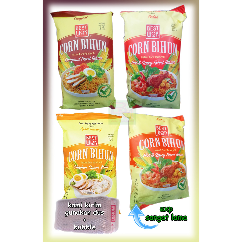 

Best Wok Corn Bihun Ready varian Rasa 68 Gram