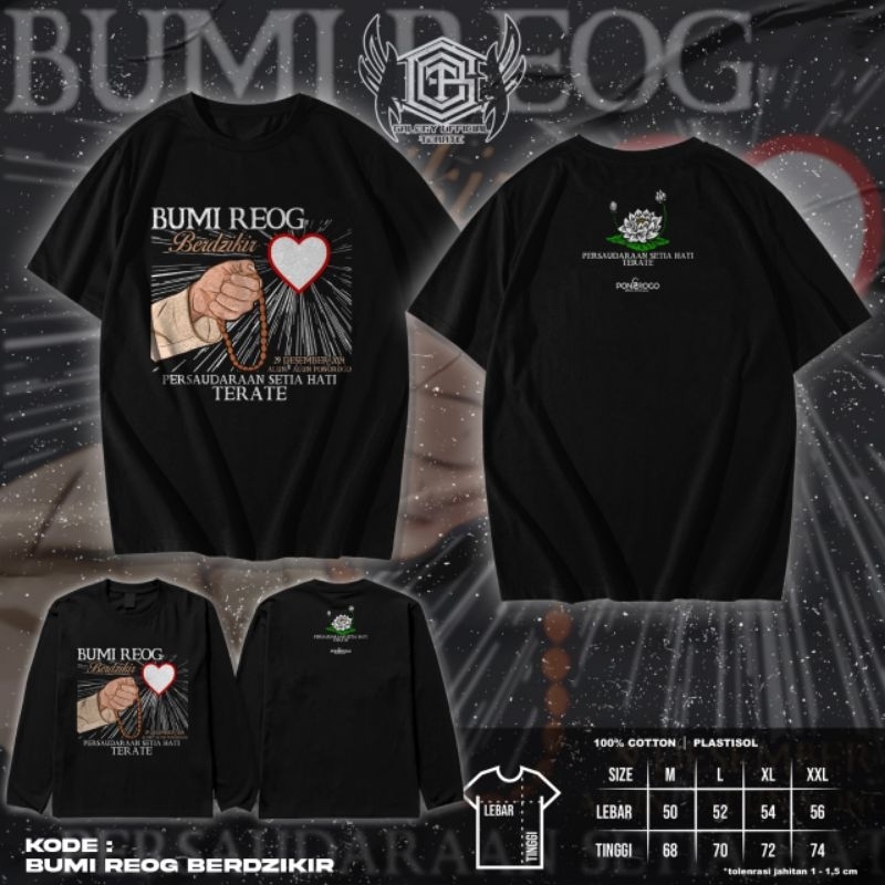 KAOS BUMI REOG PSHT // KAOS BUMI REOG KEREN // KAOS PSHT // KAOS TERATE // KAOS BUMI REOG TERBARU