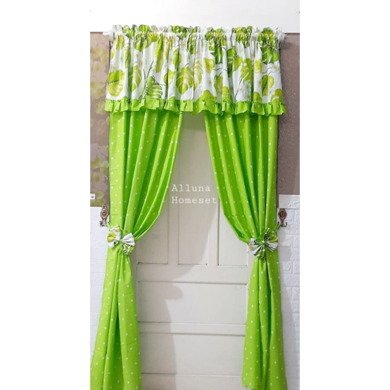 GORDEN SERUT PONI REMPEL/HORDEN PINTU DAN JENDELA/KORDEN MORIF POLKADOT