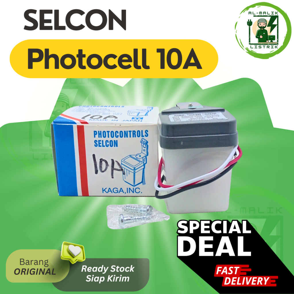 Photocell SELCON 10A Fotosel Alat Untuk Lampu Otomatis Mati-Menyala