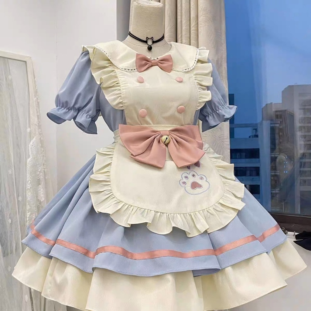 Lolita Dress Maid Outfit Cosplay Costumes Kawaii Women Girl Housemaid Sexy Dresses