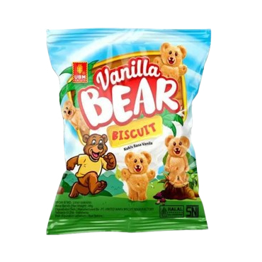 

UBM Biscuit Vanilla Bear Kemasan 40 gr