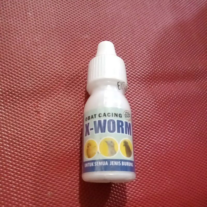 X worm ( obat cacing burung )