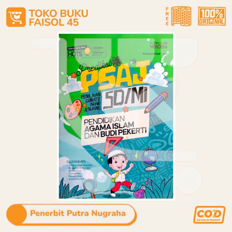LKS Ujian Agama Islam PAI SD Putra Nugraha - Prediksi Ujian Sekolah US - Penilaian Sumatif Akhir Jen