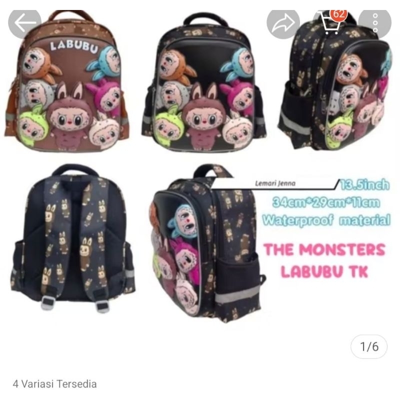 tas labubu monster / tas HSD original