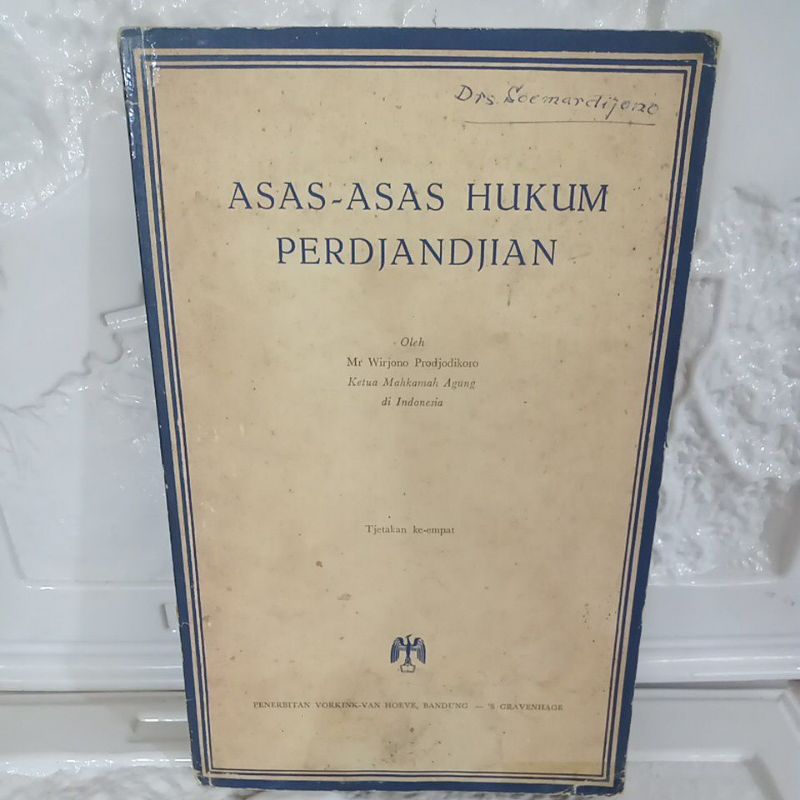 Buku Original ASAS ASAS HUKUM PERDJANJIAN