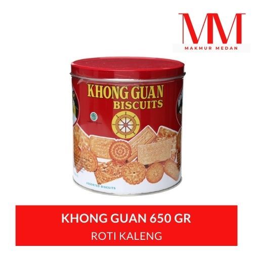 

BISKUIT KHONG GUAN BULAT 650 GR - ROTI KALENG