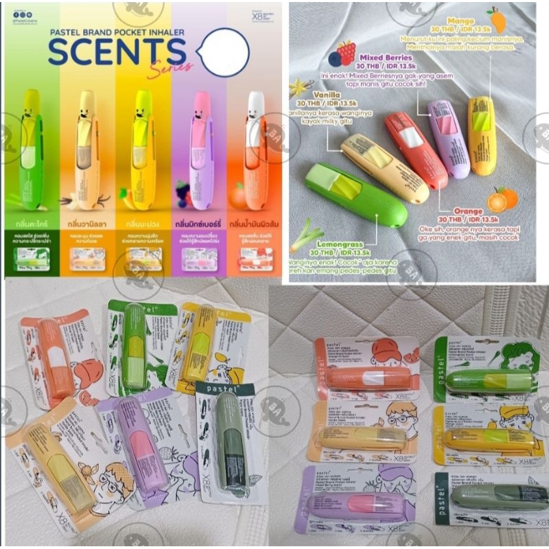 PASTEL INHALER FRUITY THAILAND // PASTEL INHALER THAILAND // INHALER THAILAND