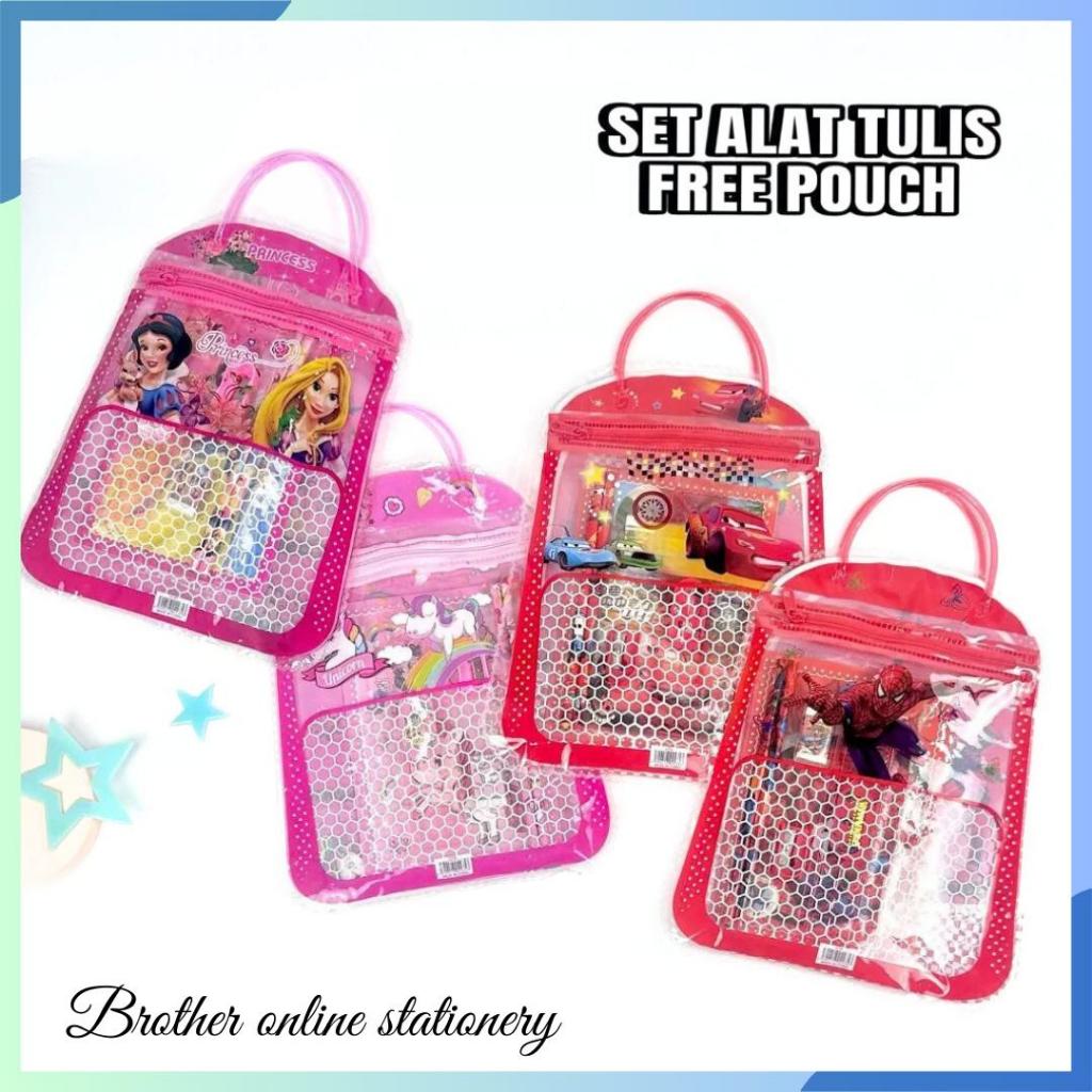 

BOS Paket Alat Tulis Set/Set Alat Tulis Anak/Fancy Set/Hadiah Ultah