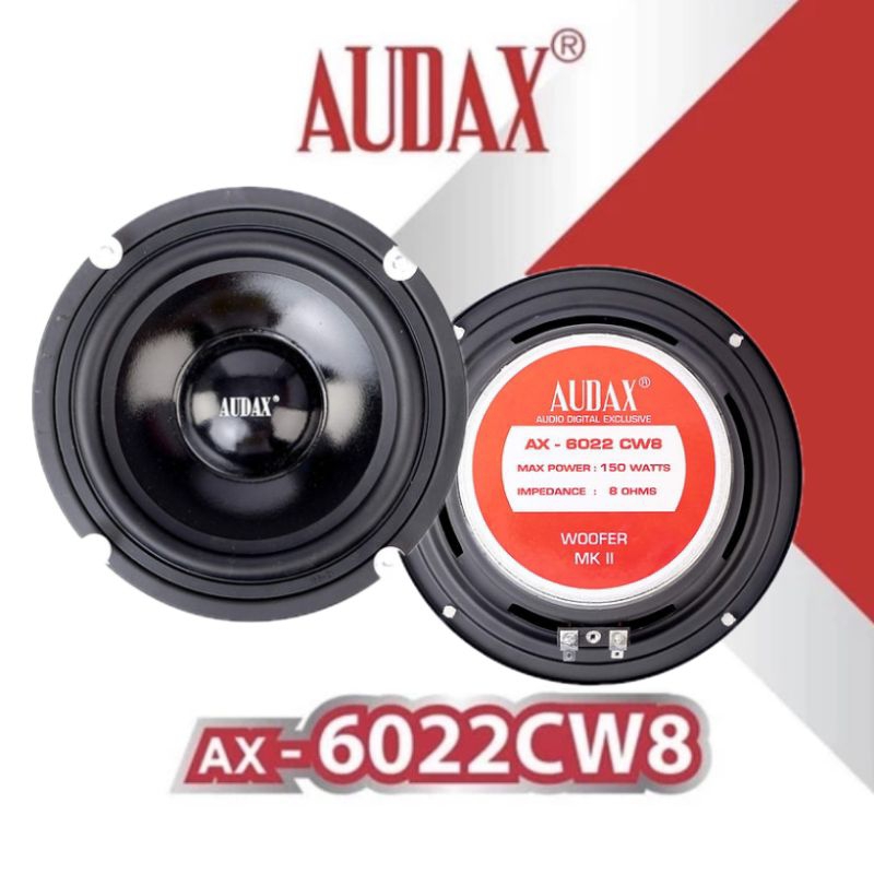 Speaker Audax 6" Woofer AX-6022 CW8 MK II, Speaker Woofer 6 inch Audax 150 Watt