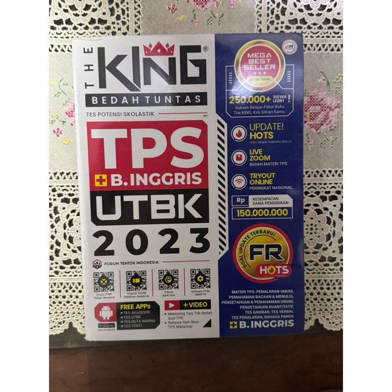 THE KING BEDAH TUNTAS TES POTENSI SKOLASTIK + BAHASA INGGRIS UTBK 2023  | FORUM TENTOR INDONESIA