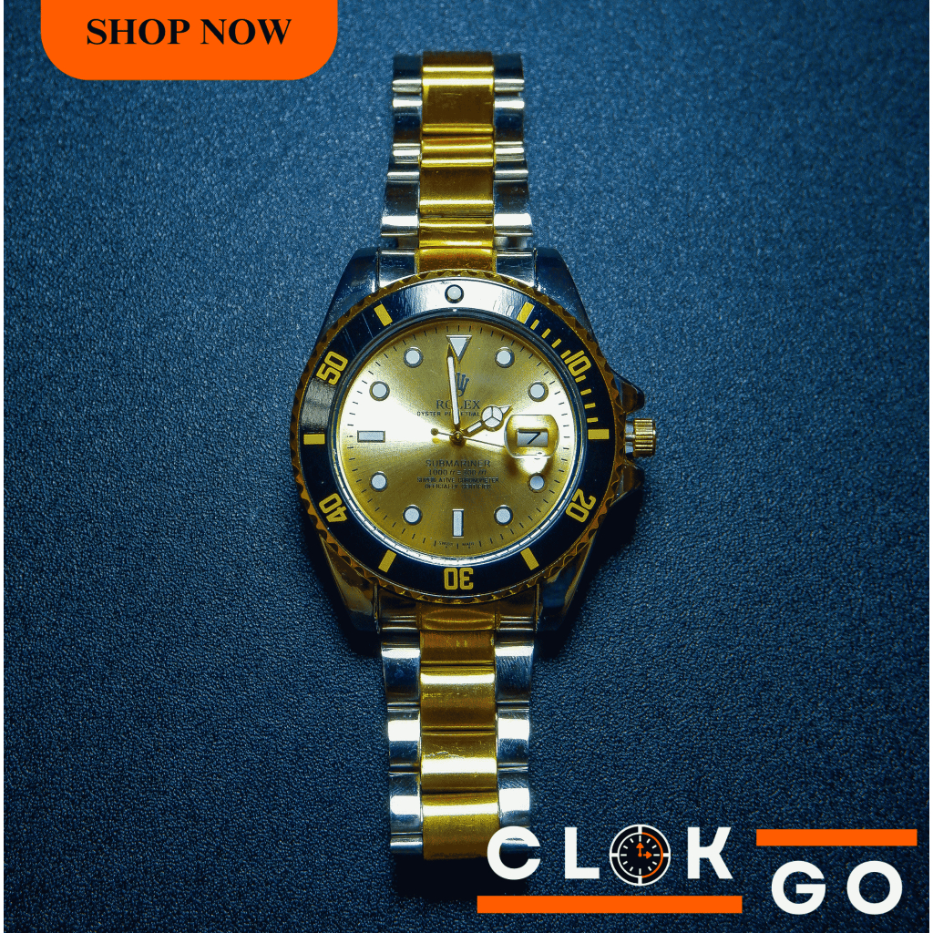 [COD] JAM TANGAN PRIA ROLEX PREMIUM MIRROR 1:1 TANGGAL AKTIF STAINLESS STRAP FREE BOX+BATTERY