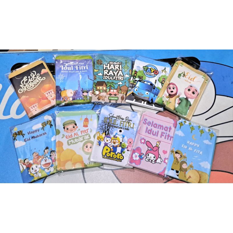 

(ISI 40 PCS)UKURAN MINI AMPLOP LEBARAN TERBARU&LUCU (5,5X8)DI KIRIM RANDOM