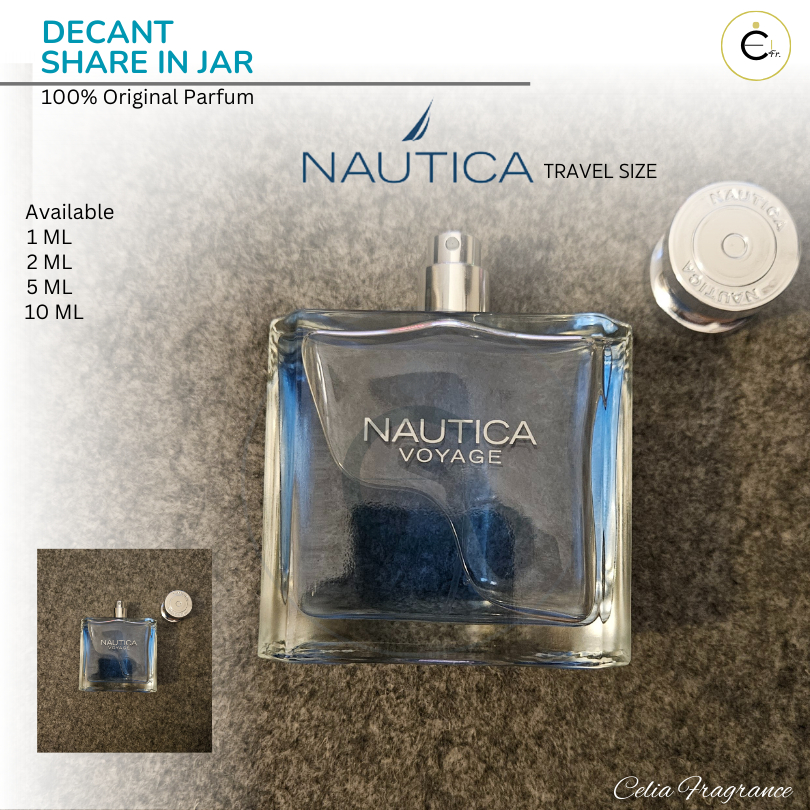 NAUTICA VOYAGE Decant (Share in Jar) – Travel Size NAUTICA VOYAGE Share in Bottle NAUTICA VOYAGE
