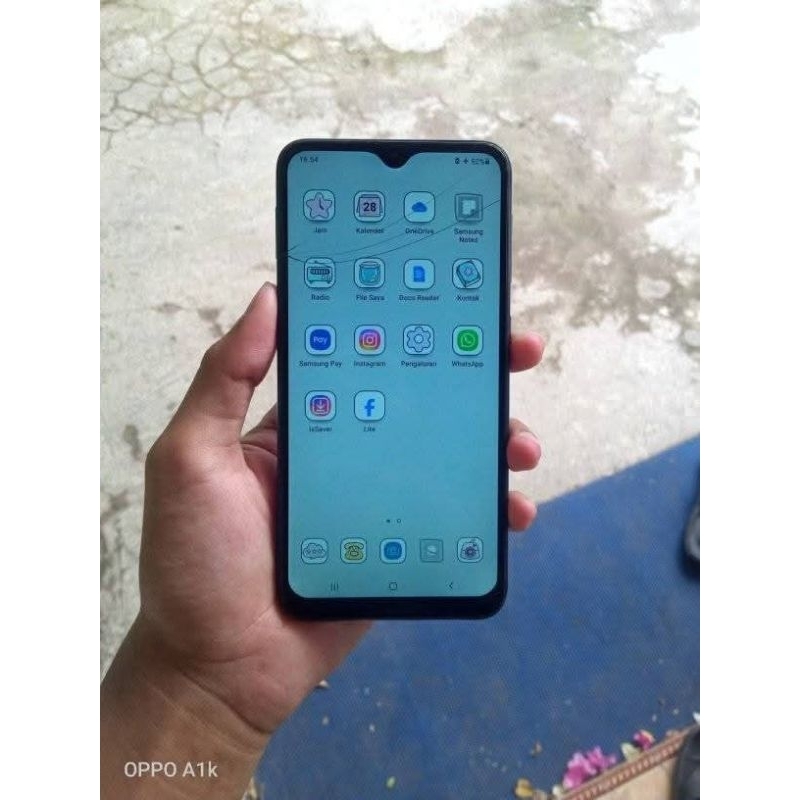 Jual mesin hp samsung A10 minus lcd