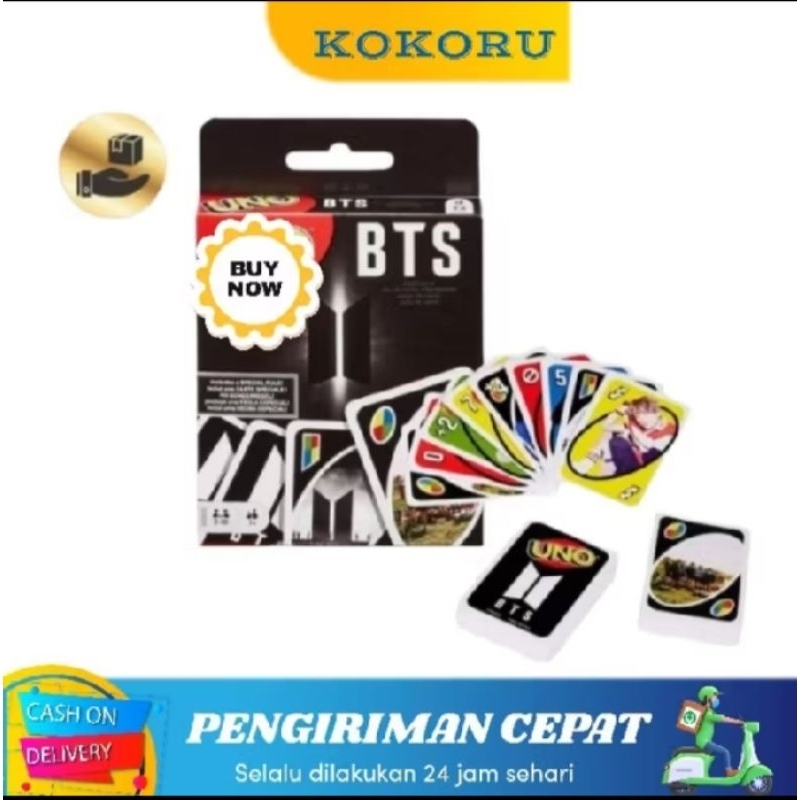 CARD GAMES UNO BTS SPECIAL RULE